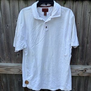 Born medium slub cotton polo!!